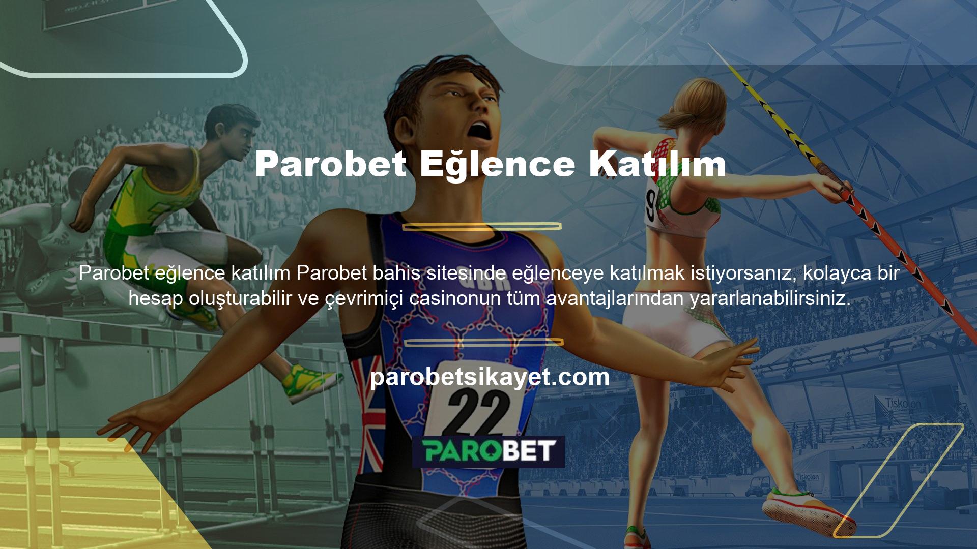 Parobet bariz içeriğini duyacaksınız